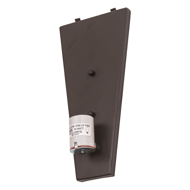 1 - Light Flush Mounted Sconce