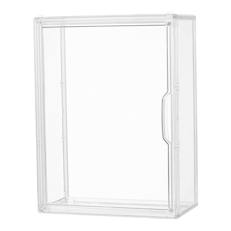 Wall Mount Transparent 3-Tier Storage Display Case