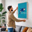 Leaping Orca Coastal - Wrapped Canvas-1151697615-1151697608
