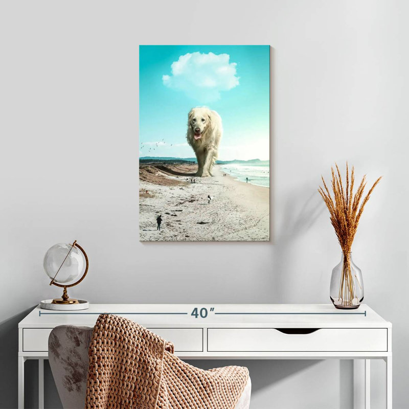 Brampt Wander Dog, 24" H x 16" W