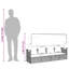 Lit de patio réglable en rotin avec toit et coussins-1873047930-1873047921