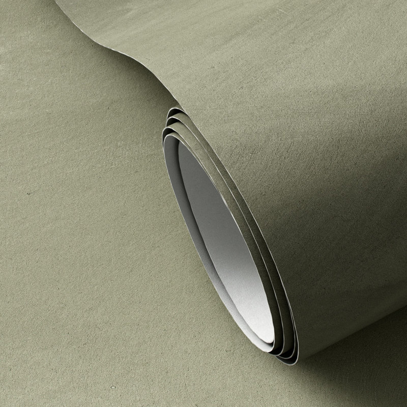 Limewash Wallpaper Roll by Four Hands Art Studio, Green