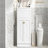 Modern Bathroom Vanity With Stylish Ceramic Sink And Ample Storage-113642706