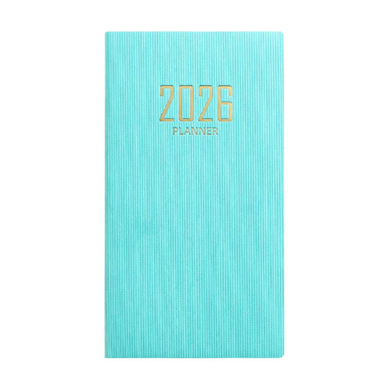 un mini-cahier A6, Vert