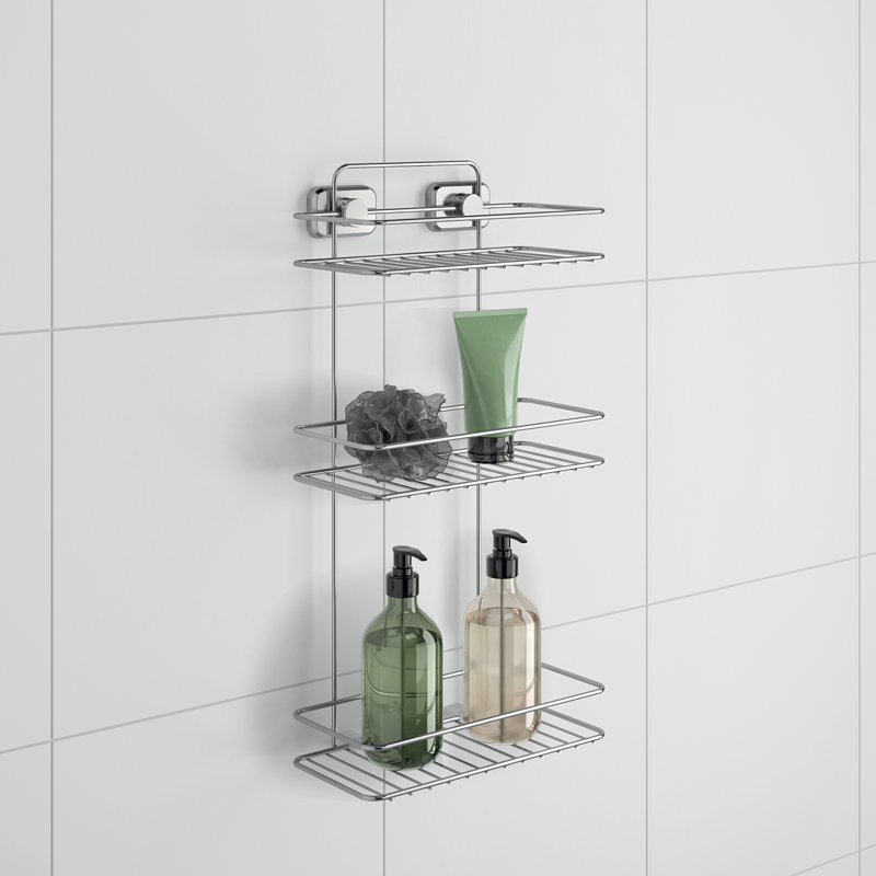 Iron Bathroom Shelves, 53cm H x 26cm W x 13cm D