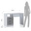 120cm Rectangle Writing Desk