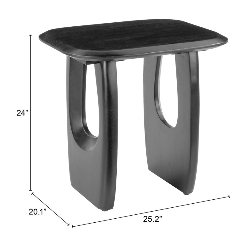 Table d'appoint Almedina - noir
