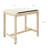 Adjustable Solid Wood Base Drafting Table