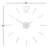 Akeria Wall Clock Minimalist DIY Wall Sticker Numbers-1895208020