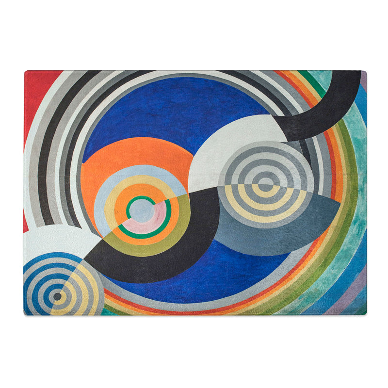 Rhythm Vol.2 by Robert Delaunay Chopping Board, 0.4cm H x 20cm W x 28.5cm L
