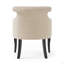 Chaise avec accoudoirs moderne