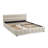 Queen Size Upholstered Bed ,Comfortable Upholstered Bed Frame, Chenille Fabric-1673239336-1673239351