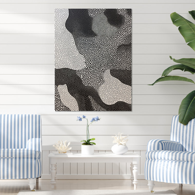«Gray Abstract Corals VI», reproduction sur toile, H 20 po x l 12 po x P 1 po, Toile tendue
