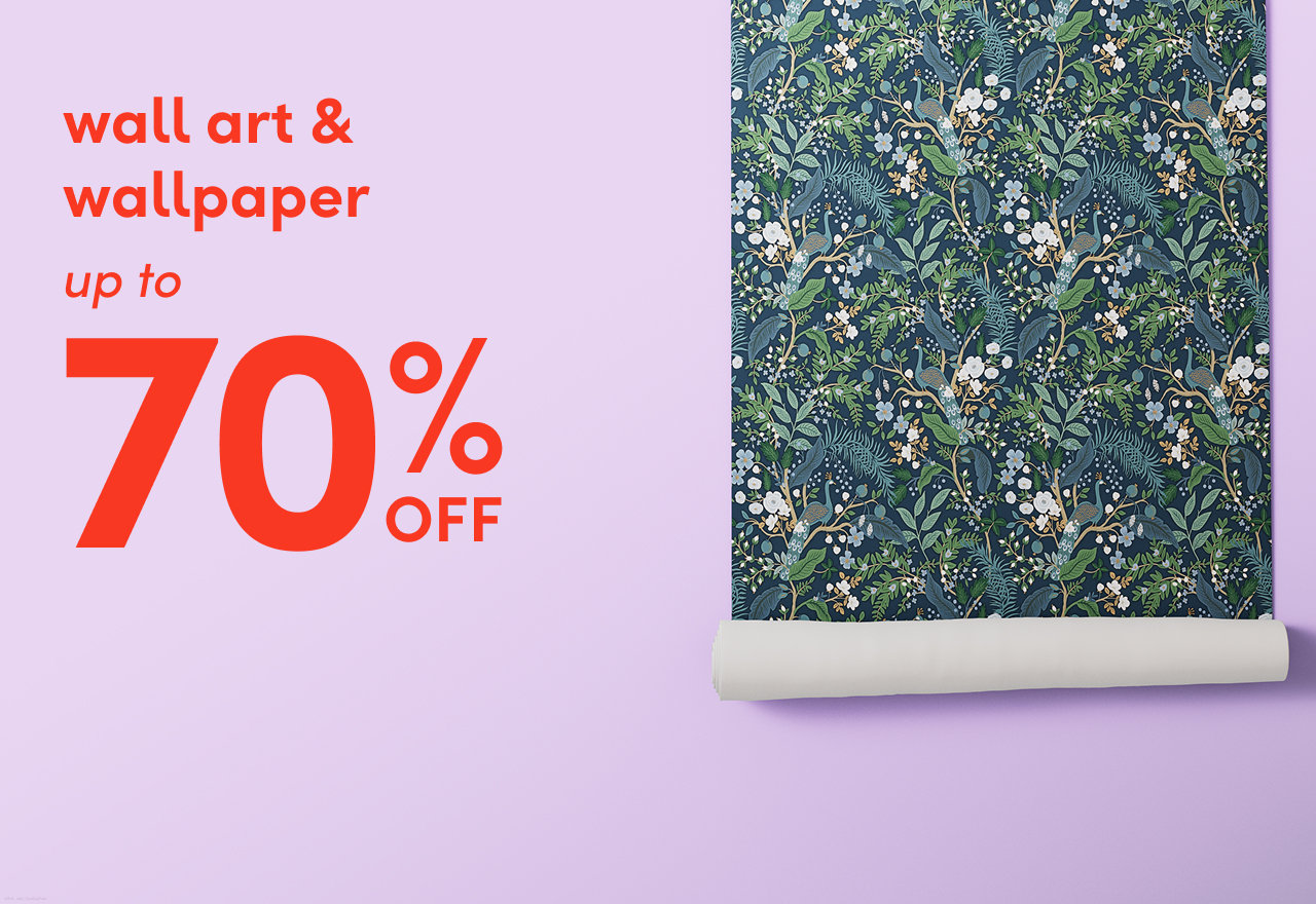 wall art & wallpaper sale