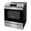 Cosmo 30 po Collection Haven 6,3 pi³ Cuisinière électrique, plaque de cuisson en vitrocéramique à 5 brûleurs, autonettoyant, friture à l'air, acier inoxydable