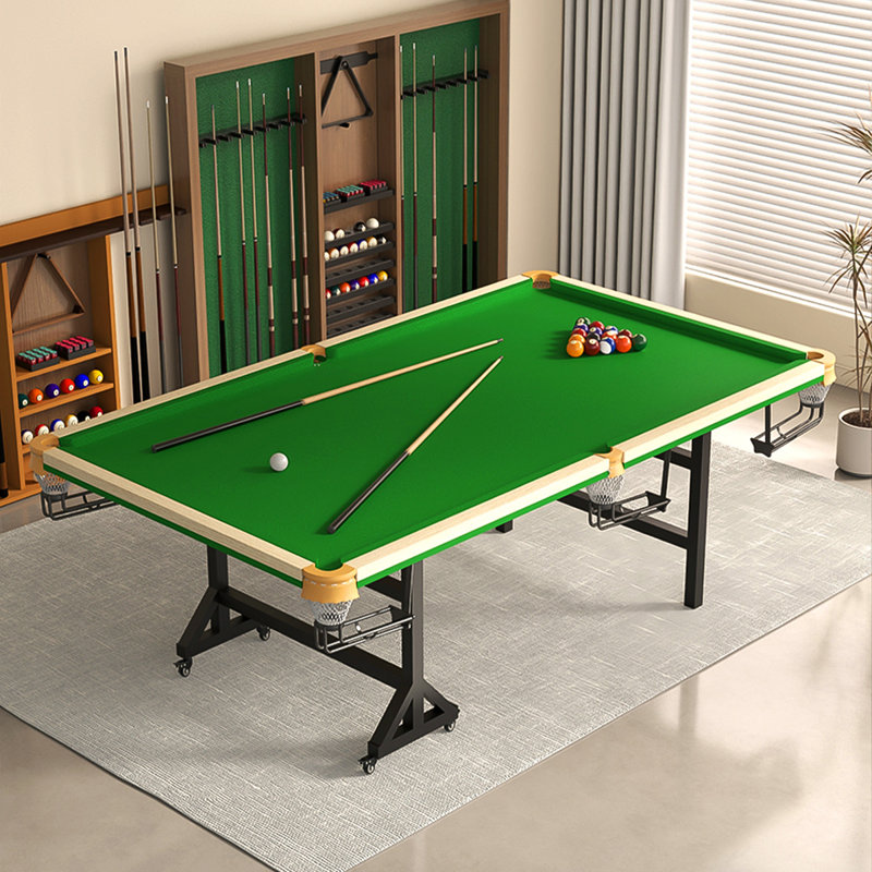 Table pliante de ménage moderne 7,22 pi, 33.46" H x 86.61" W x 47.24" D