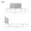 Lit plateforme tapissier Kert-1311714518-1311714539