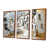 Toile avec cadre flottant brun