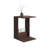 Saly C-Shaped Side Table, Magazine Rack with Storage Shelf, 41 x 45 x 60 cm Laptop Stand