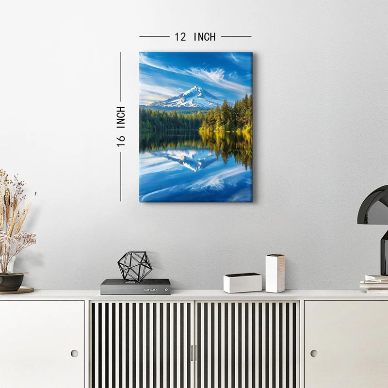 1 Piece Wrapped Canvas Wall Art