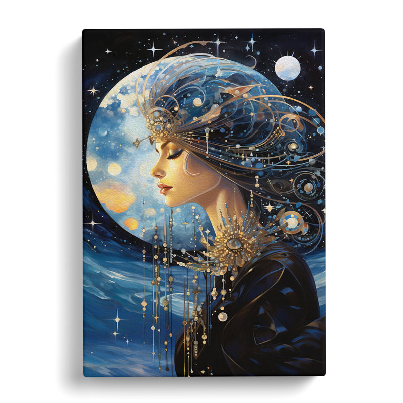 Galaxy No.2 - Wrapped Canvas, 60cm H x 40cm W x 3cm D