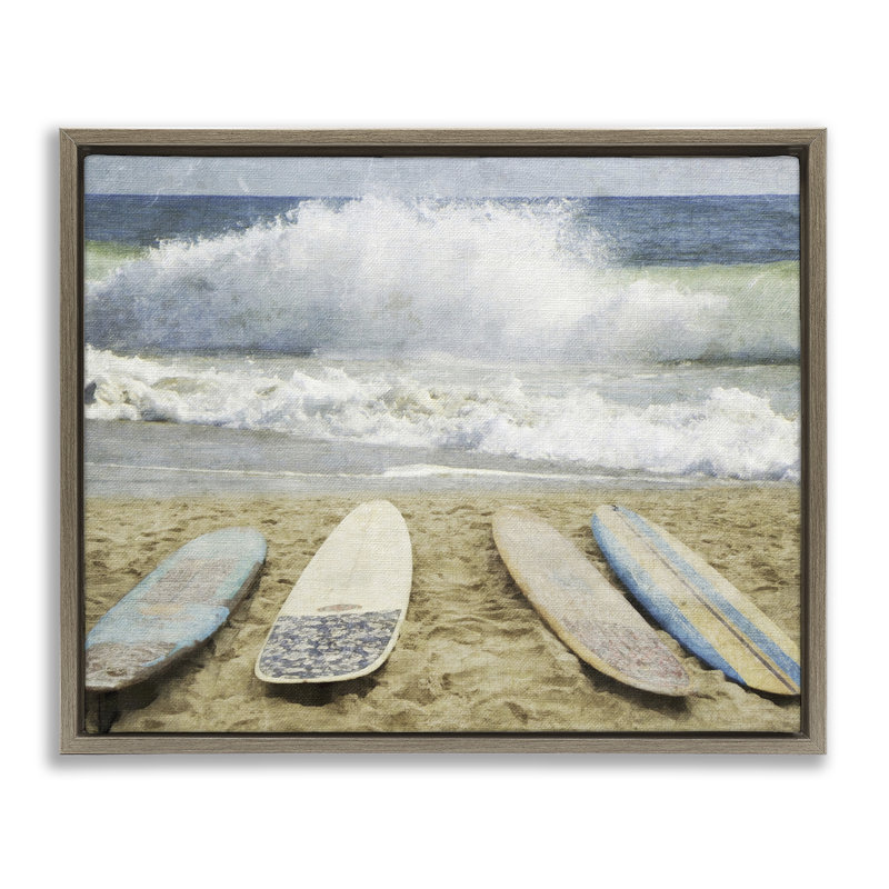 Planches de surf au cadre flottant Ready, design par Grotto Studios, Cadre flottant orme Montalcino, H 17 po x l 21 po