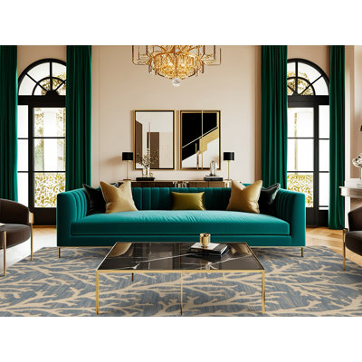 Tapis nautique lavable à motifs coraux