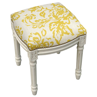 Tabouret de coiffeuse en bois massif Philomene
