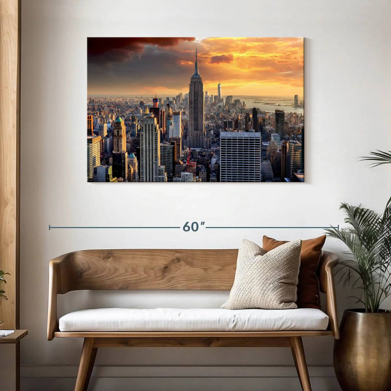 Sirci Metropolitan NYC, H 30 po x l 45 po