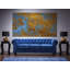 Loradine Velvet Sofa