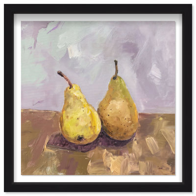 Fruity Impressions Shadowbox Food & Beverages Print by Oliver Gal, Black Frame, 12 x 12