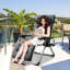 Dubhgan Zero Gravity Chair, Outdoor Lounge Chair with Side Table, Zero Gravity Recliner Chair, Sturdy & Comfortable, Supports up to 440lbs