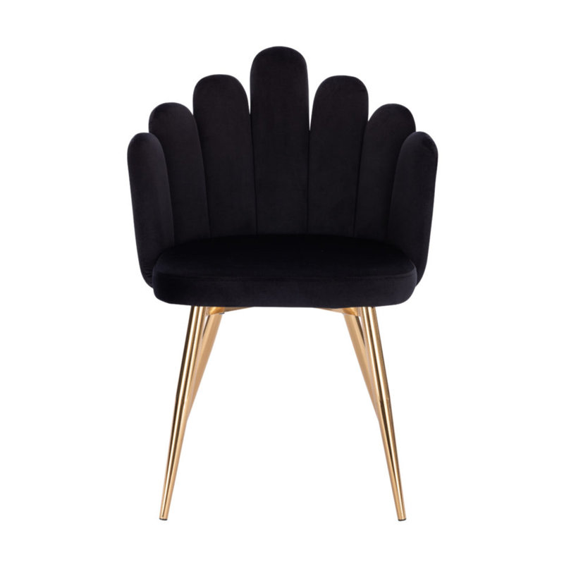 Chaise d'appoint Sauphin, Bleu