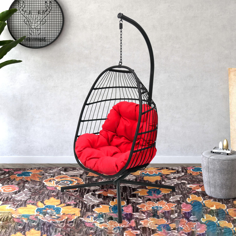 Balancelle avec support Helman, Rouge