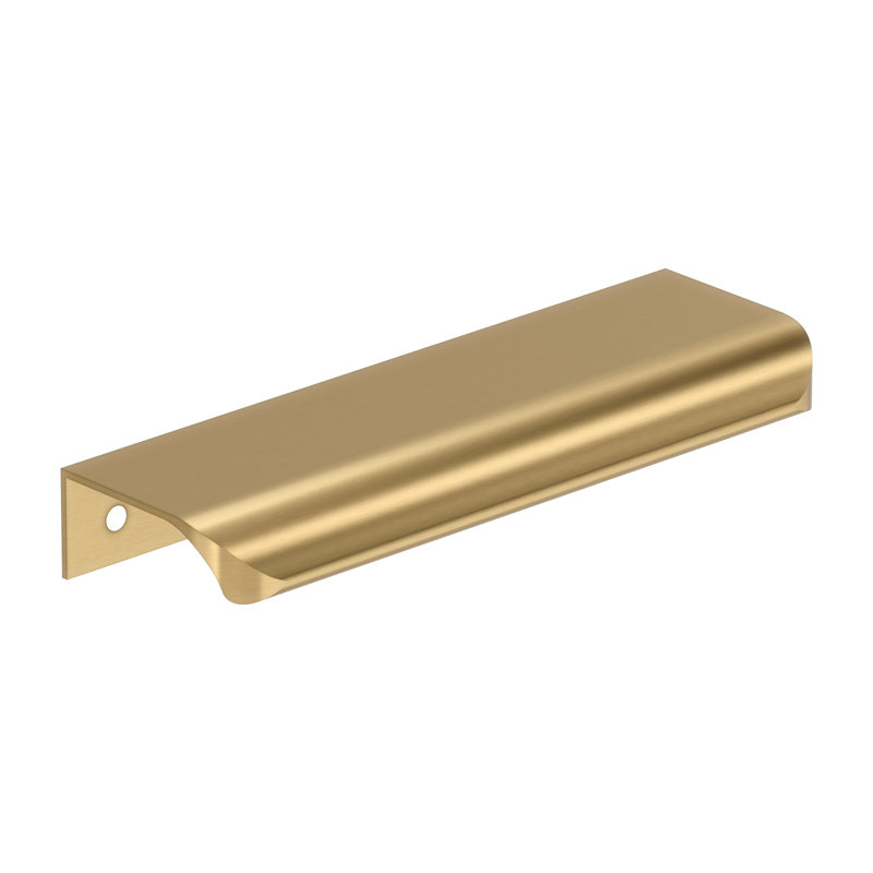 Poignée d'armoire 5 pièces (127 mm) Bronze Streamline Tab - paquet de 10, 5", Bronze champagne