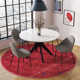 Fenway Round Marble Dining Table