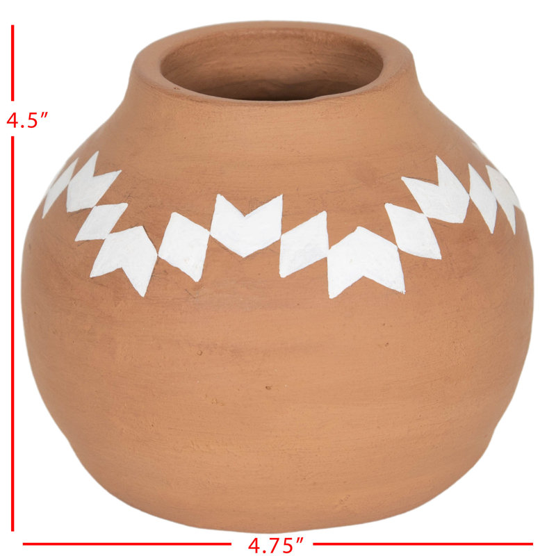 Vase en terre cuite Union Rustic White