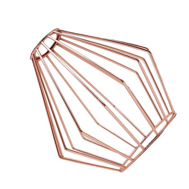 48.26cm H Metal Novelty Lamp Shade ( Uno ), Rose