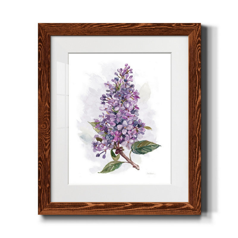 Awash In Lilac I - impression, Érable, H 20 po x l 17 po x P 1,5 po