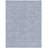 Dunlap Flat Weave Cotton Navy/Blue Modern Rug-485950109