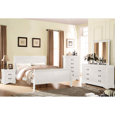 Queen Bed Of White Hue, Classic Style With Drawer Storage Solution, Brushed Nickel Hardware Feature, Box Spring Necessary For Support, Pine Wood Frame Composition, Contemporary Bedroom Furniture