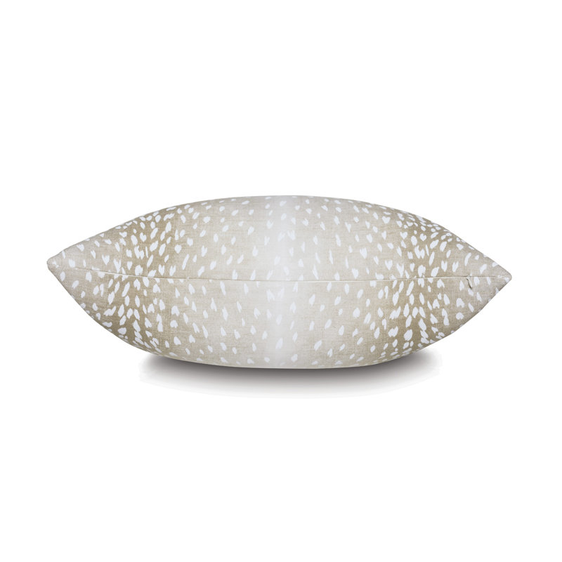 Inès Linen Square Pillow Cover & Insert
