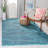 Bussard Rag Rug Hand Woven Cotton Striped Rug-1258073459