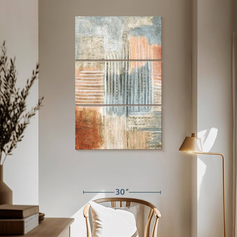 Avery Summer Rust I, 65" H x 42" W