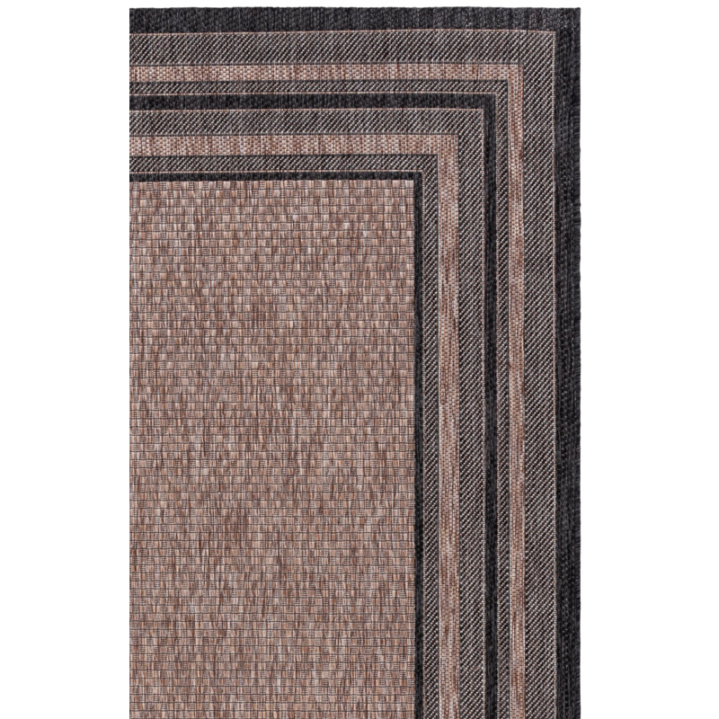 Tapis intérieur / extérieur à motif géométrique Sayde Performance, Rectangle 6 pi x 8 pi