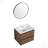 24" Wall-Mounted Bathroom Vanity With Ceramic Sink-100166277