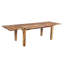 Table de salle à manger extensible en bois massif Traci