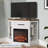 Lakeisha TV Stand for to 43" with Electric Fireplace Included-1454276635