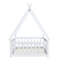 Lit simple en forme de tente, lit tipi avec garde-corps-128986458