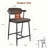 2-Pack Adjustable Swivel Bar Stools, Faux Leather Counter Height Stools-1746085088
